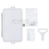 Picture of 4 Ports FTB-104C-S Wall Mounted Fiber Terminal Box Without Pigtails and Adapters