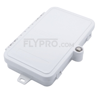 4 Ports FTB-112 Wall Mounted Fiber Terminal Box Without Pigtails and Adapters