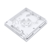 Picture of 2-Port Fiber Optic Wall Plate Outlet, Unloaded