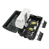 Image de Personnalisation de Boîtier En Ligne de Protection d'Épissure par Fusion à Fibre Optique, 4 Entrées-4 Sorties