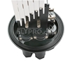 Picture of 5 Entries,GJS-M5JF 144 Single Fusion Splices Fiber PLC Splitter Splice Closure